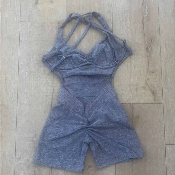 Bombshell sportswear grey romper - Picture 2 of 3